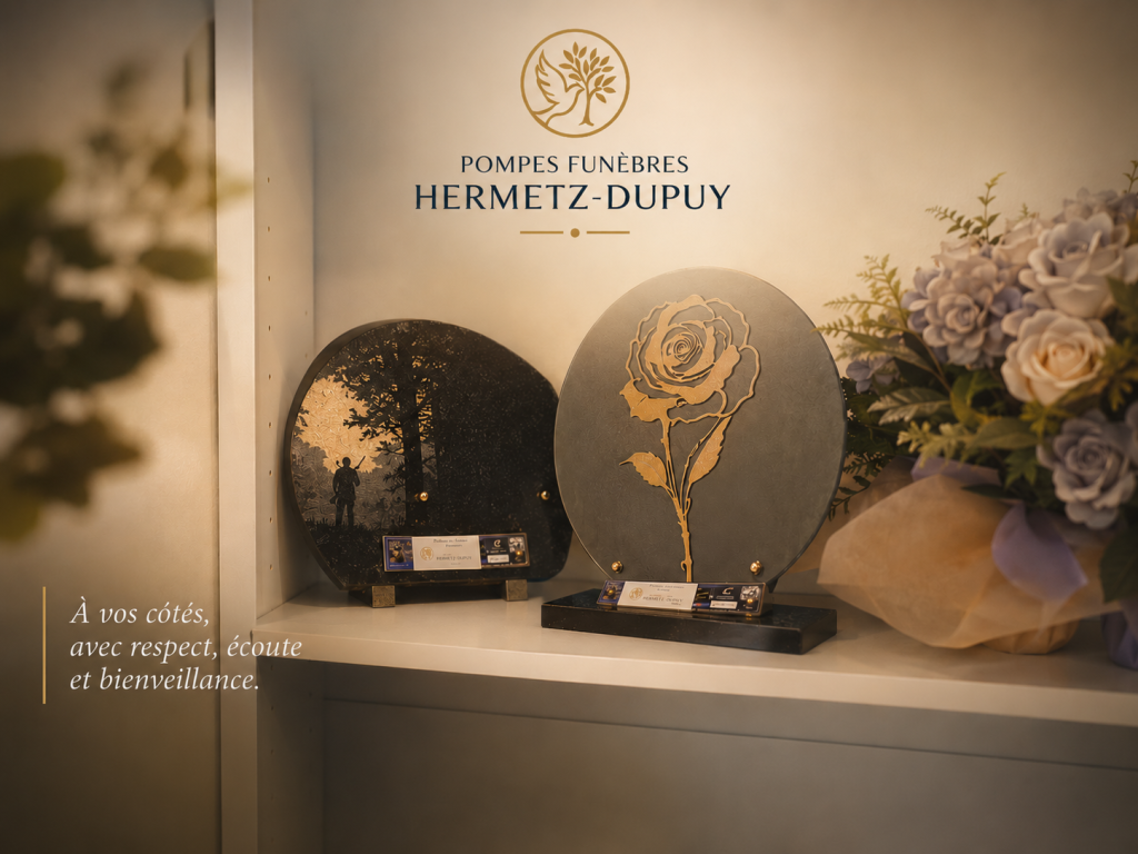 Plaques funéraires personnalisées